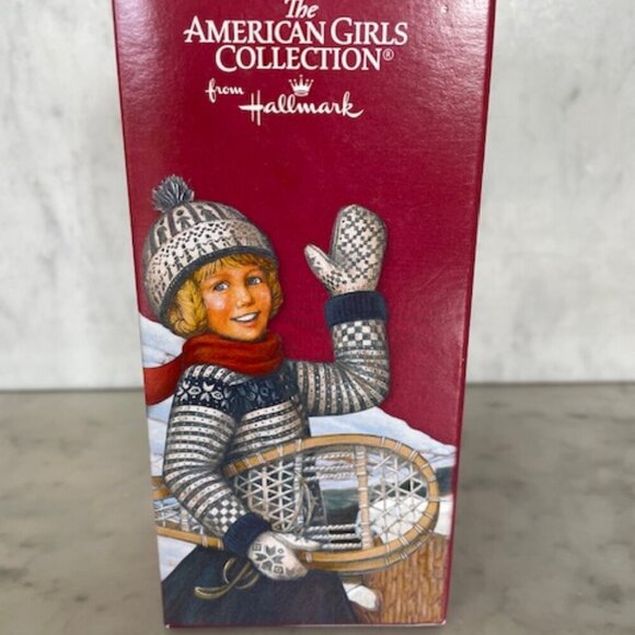 Kirsten 1854 American Girl Snowshoes Hallmark Ornament - Picture 13 of 15
